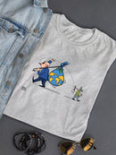 Economy On The Run T-shirt -Morad Kotkot  Designs