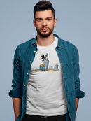 Gravedigger And Mourner T-shirt -Morad Kotkot  Designs