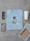 Gravedigger And Mourner T-shirt -Morad Kotkot  Designs