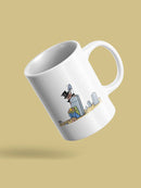 Gravedigger And Mourner Mug -Morad Kotkot  Designs