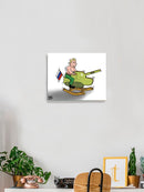 Little War Games Wall Art -Morad Kotkot  Designs