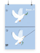 Peace Carrier Wall Art -Morad Kotkot  Designs