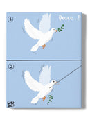 Peace Carrier Wall Art -Morad Kotkot  Designs