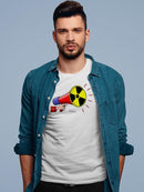 To The Sound Of Nuclear Alarm T-shirt -Arcadio Esquivel Designs