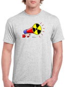 To The Sound Of Nuclear Alarm T-shirt -Arcadio Esquivel Designs
