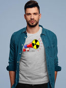 To The Sound Of Nuclear Alarm T-shirt -Arcadio Esquivel Designs