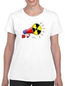 To The Sound Of Nuclear Alarm T-shirt -Arcadio Esquivel Designs