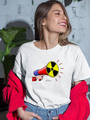 To The Sound Of Nuclear Alarm T-shirt -Arcadio Esquivel Designs