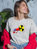 To The Sound Of Nuclear Alarm T-shirt -Arcadio Esquivel Designs