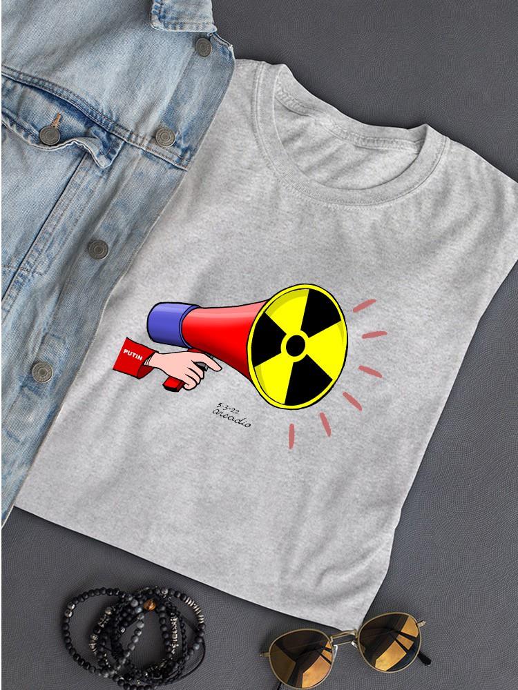 To The Sound Of Nuclear Alarm T-shirt -Arcadio Esquivel Designs