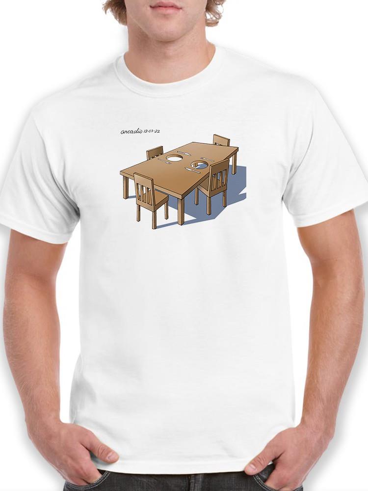 Empty Chairs T-shirt -Arcadio Esquivel Designs