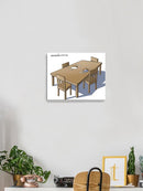 Empty Chairs Wall Art -Arcadio Esquivel Designs