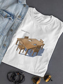 Empty Chairs T-shirt -Arcadio Esquivel Designs