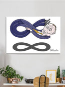 Eternal Figures Wrapped Canvas -Arcadio Esquivel Designs