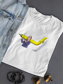 Yellow Line Stragety T-shirt -Arcadio Esquivel Designs