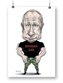 Strong Man Wrapped Canvas -Arcadio Esquivel Designs