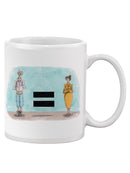 Equal But Not The Same Mug -Hamit Gis Designs