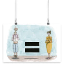 Equal But Not The Same Wall Art -Hamit Gis Designs
