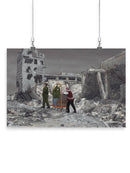 Wreckage Hotel Wall Art -Sajad Rafeei Designs
