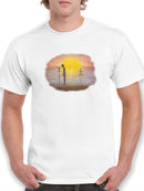 Afterlife Transition Beach T-shirt -Ali Rastroo Designs