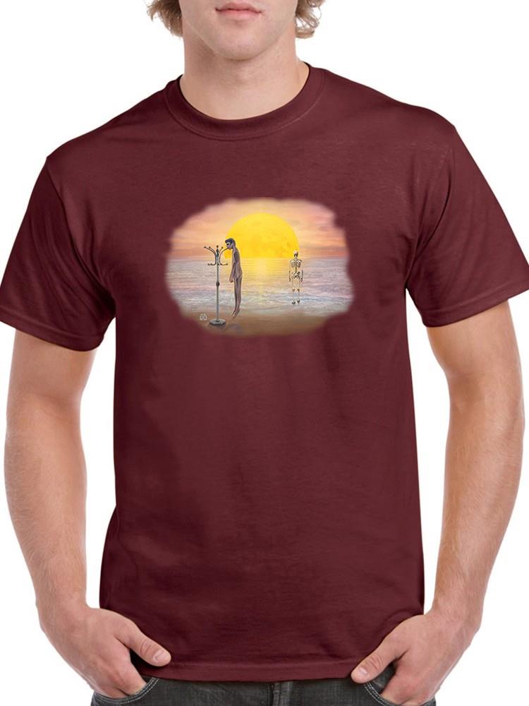 Afterlife Transition Beach T-shirt -Ali Rastroo Designs