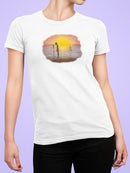 Afterlife Transition Beach T-shirt -Ali Rastroo Designs