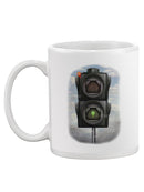 From Red To Green Mug -Ali Rastroo Designs