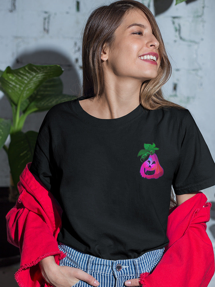 Celestial Pink Pumpkin T-shirt -Rose Khan Designs