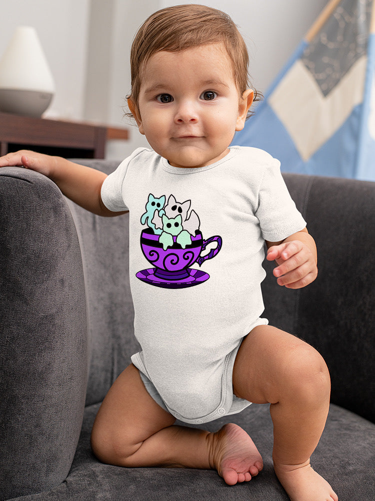 Ghosts In A Cup Bodysuit -Rose Khan Designs