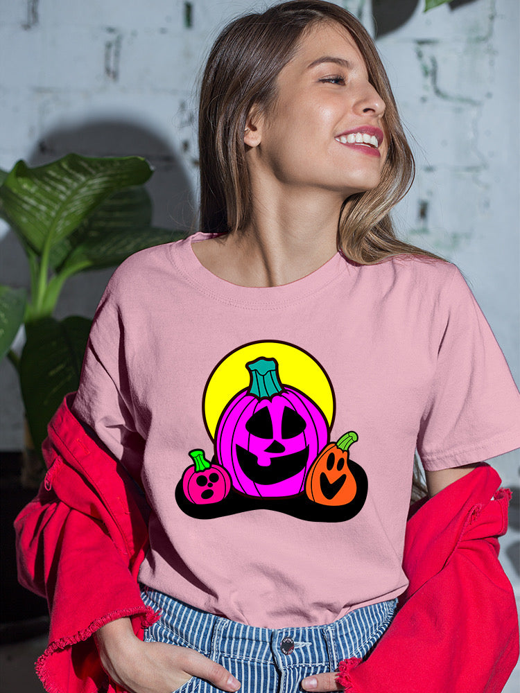 Pumpkin Family T-shirt -Rose Khan Designs