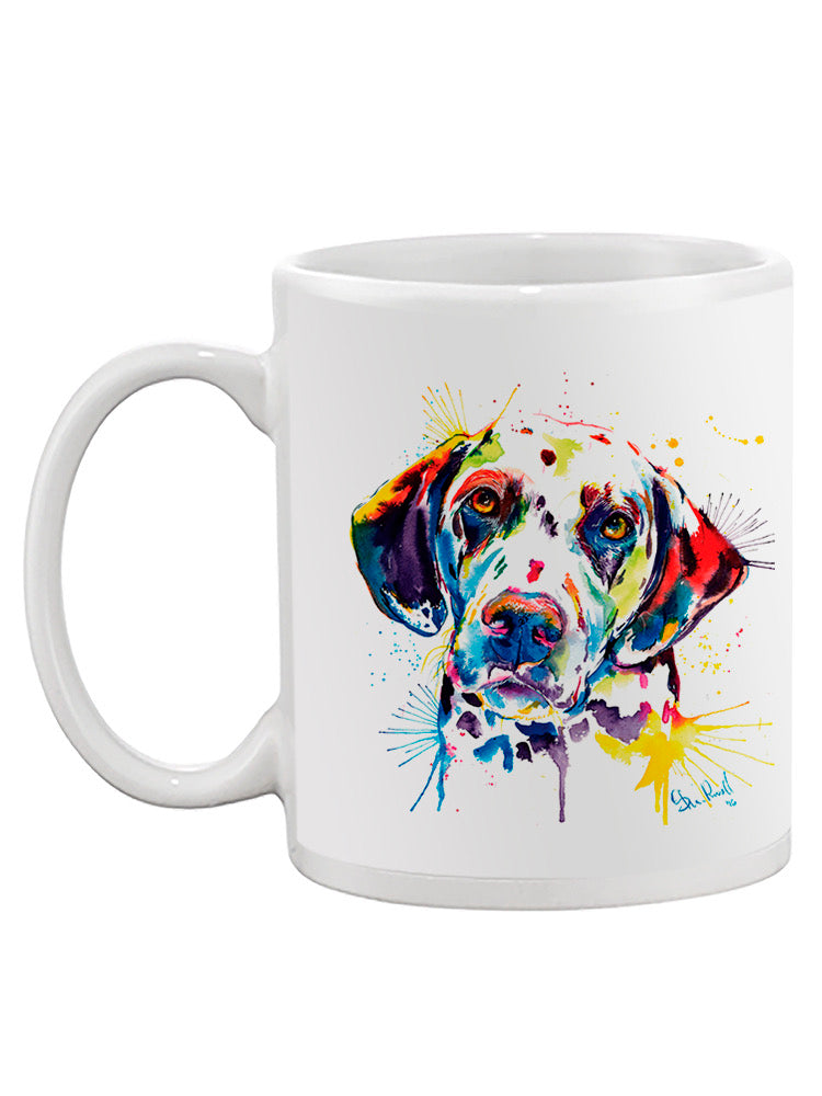 Colorful Dalmatian Mug -Weekday Best Designs