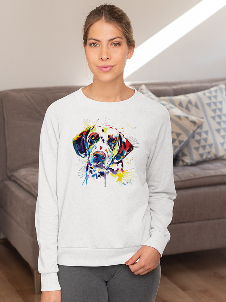 Colorful Dalmatian Hoodie or Sweatshirt -Weekday Best Designs
