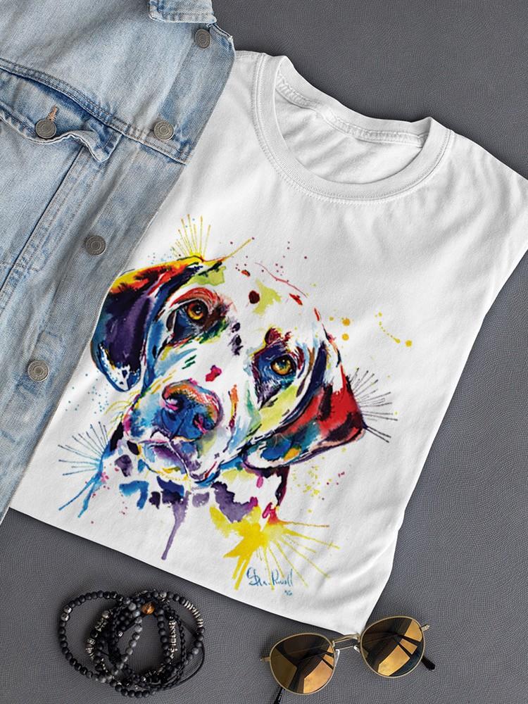 Colorful Dalmatian T-shirt -Weekday Best Designs