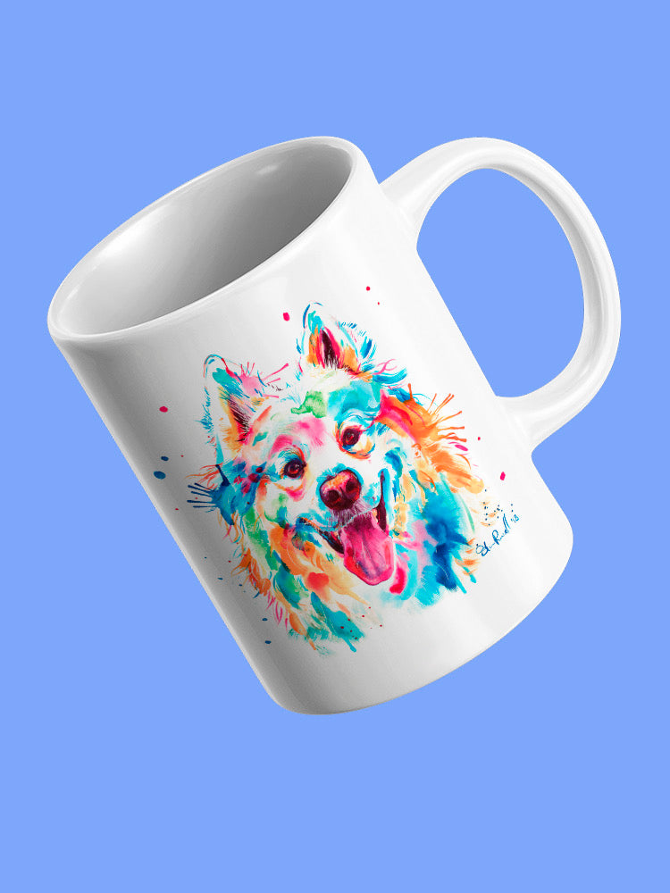 Colorful Husky Mug -Weekday Best Designs