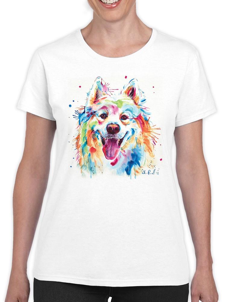 Colorful Husky T-shirt -Weekday Best Designs