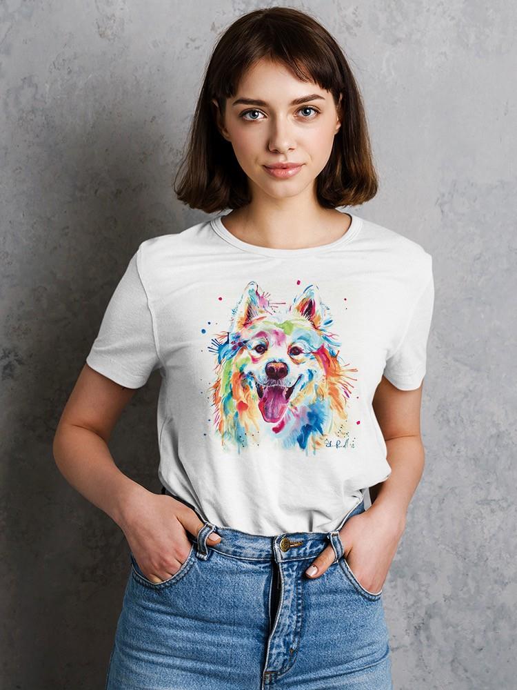 Colorful Husky T-shirt -Weekday Best Designs