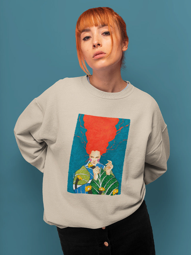 A Woman Of Nature Sweatshirt -Hulya Ozdemir Designs