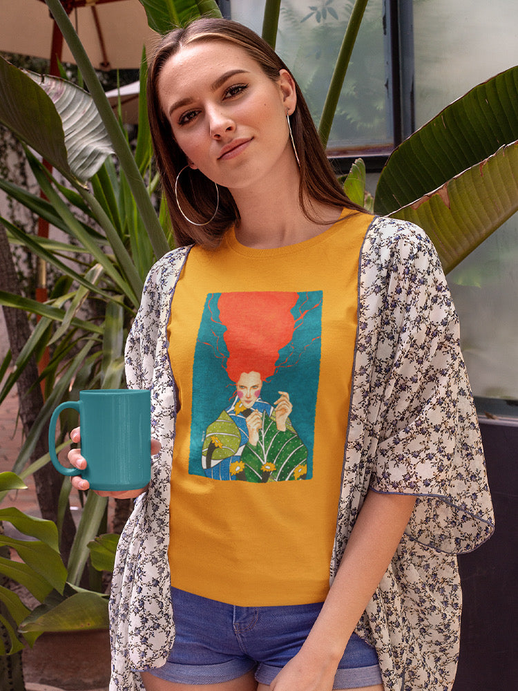 A Woman Of Nature T-shirt -Hulya Ozdemir Designs