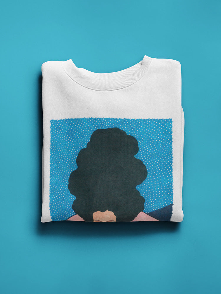 Sunflower Woman Sweatshirt -Hulya Ozdemir Designs