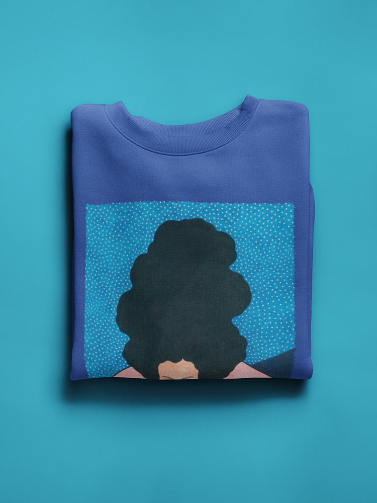 Sunflower Woman Sweatshirt -Hulya Ozdemir Designs