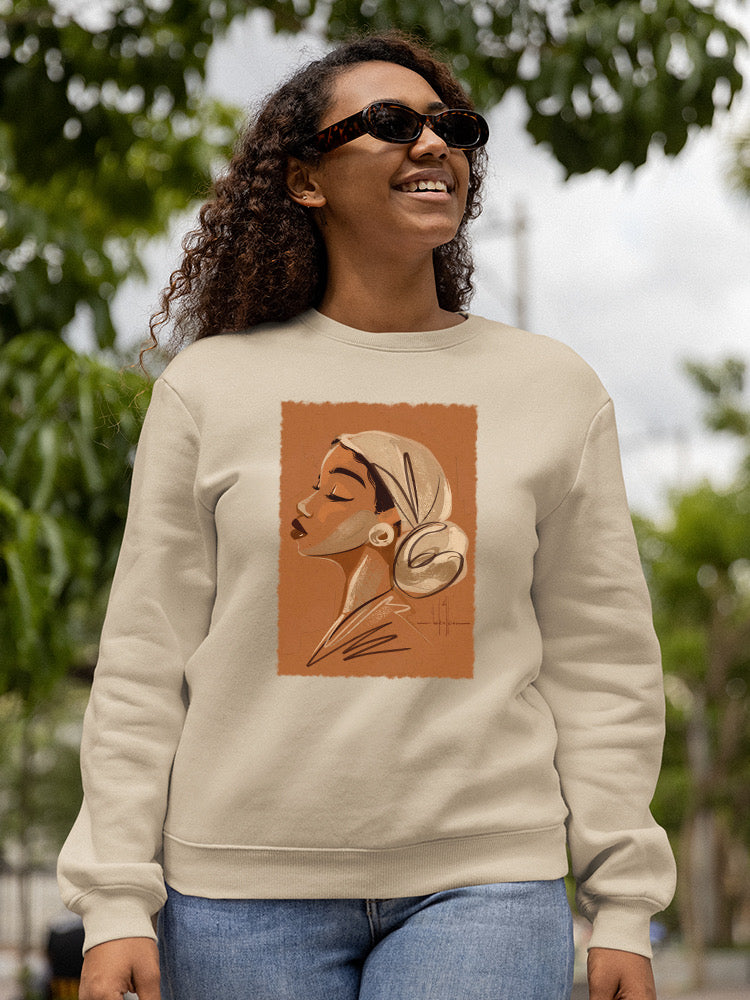 Woman's Side Profile Sweatshirt -David Coleman Jr Designs