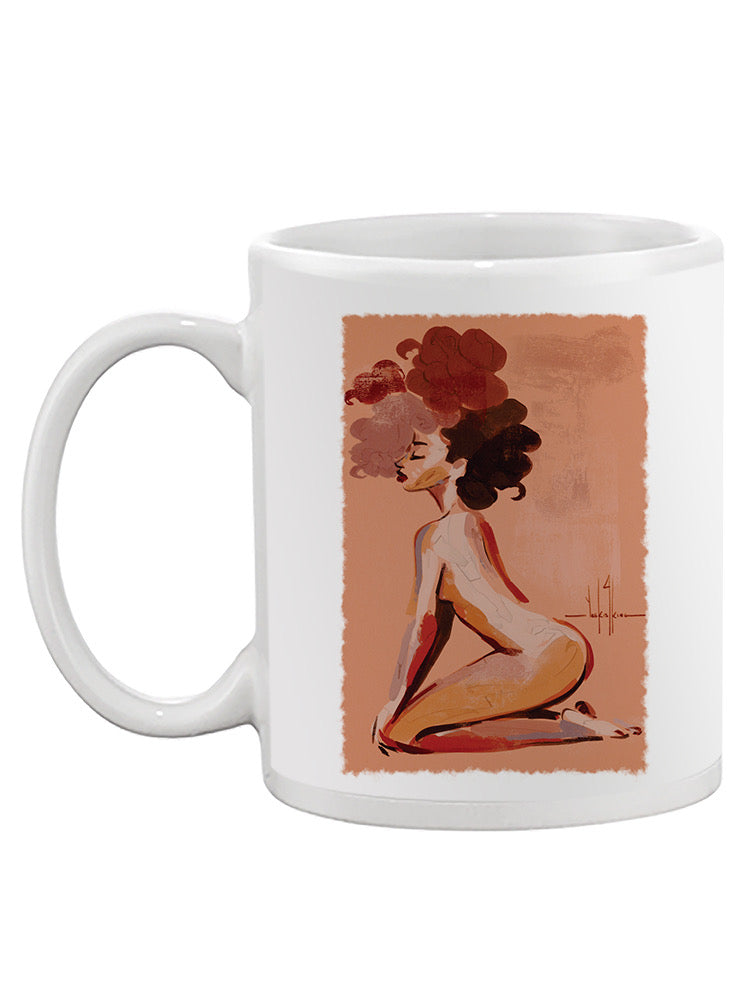 Posing Woman Mug -David Coleman Jr Designs