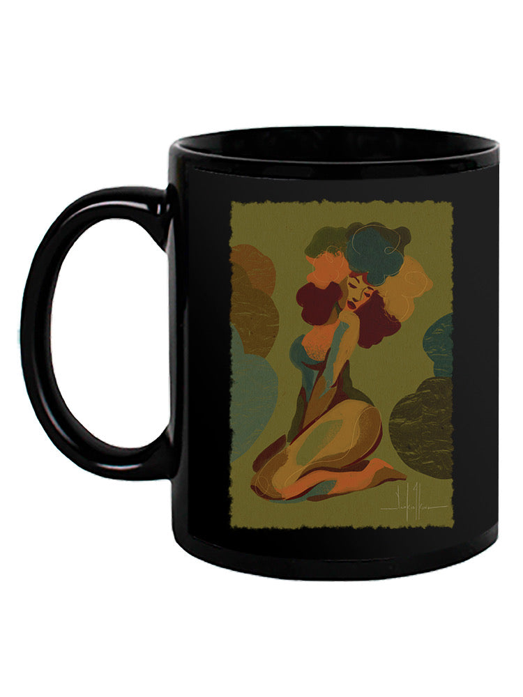 Portrait Of A Woman Mug -David Coleman Jr Designs