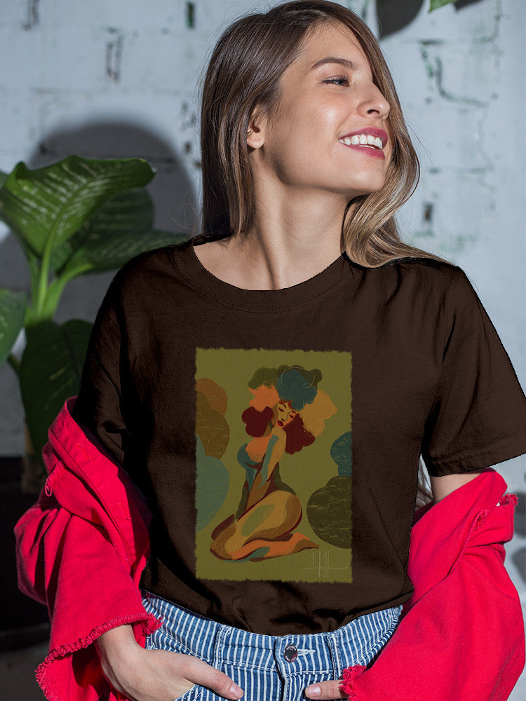 Portrait Of A Woman T-shirt -David Coleman Jr Designs