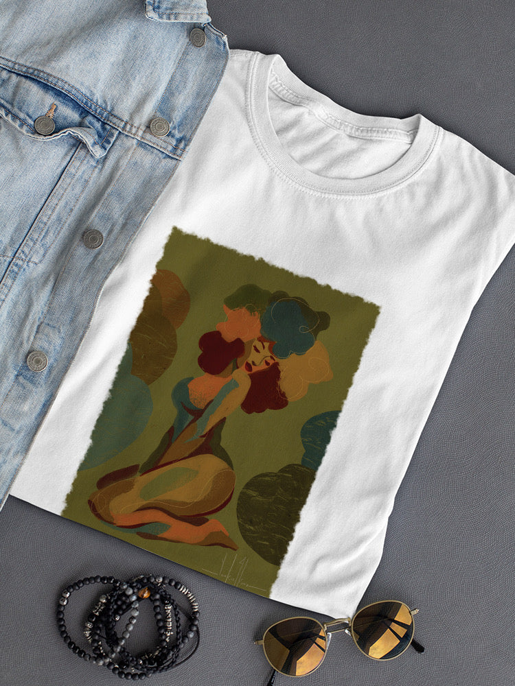 Portrait Of A Woman T-shirt -David Coleman Jr Designs