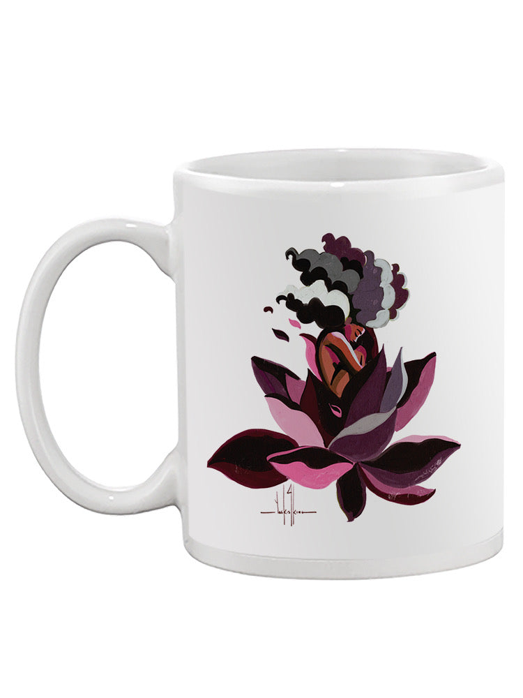 Woman In A Flower Mug -David Coleman Jr Designs