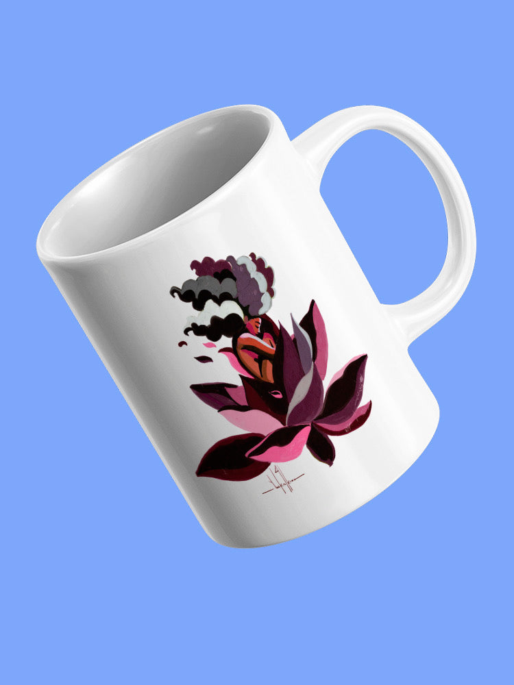 Woman In A Flower Mug -David Coleman Jr Designs
