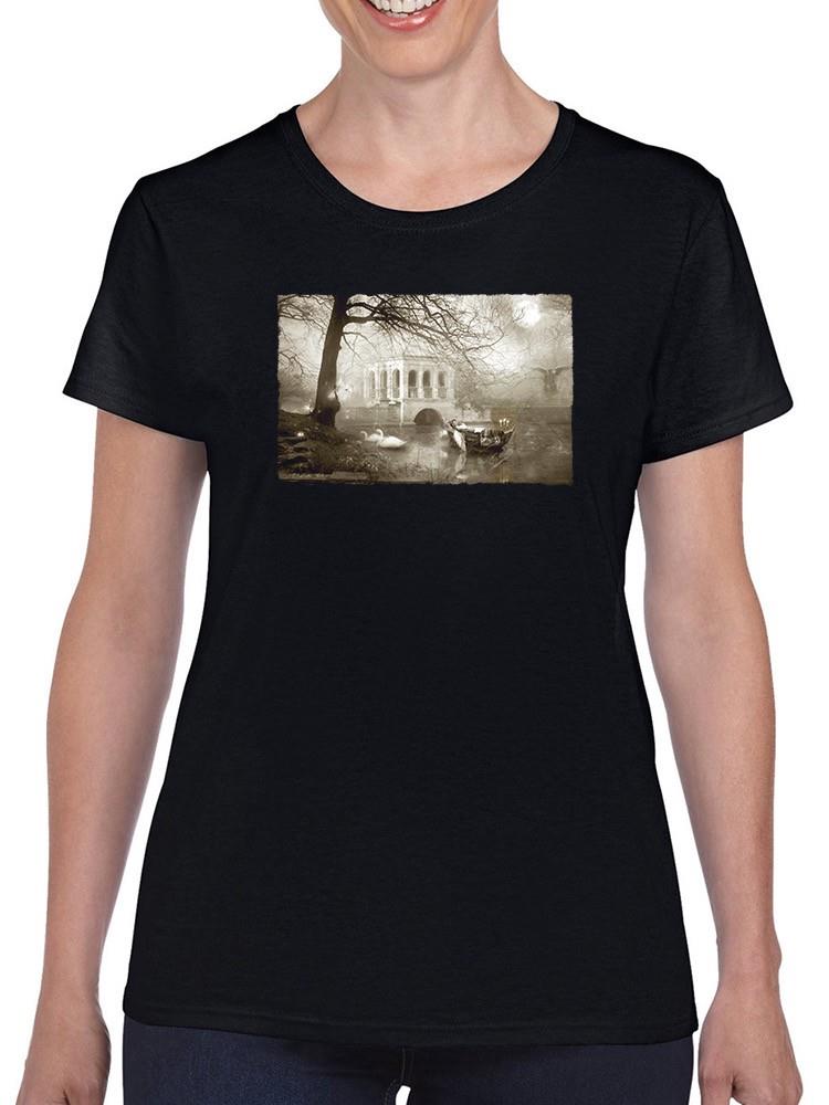 The Angel Of The Moon Lake T-shirt -Charlotte Bird Designs