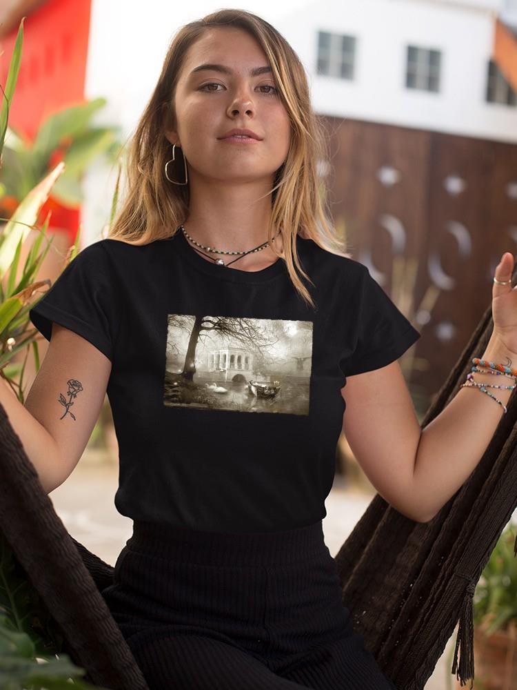 The Angel Of The Moon Lake T-shirt -Charlotte Bird Designs