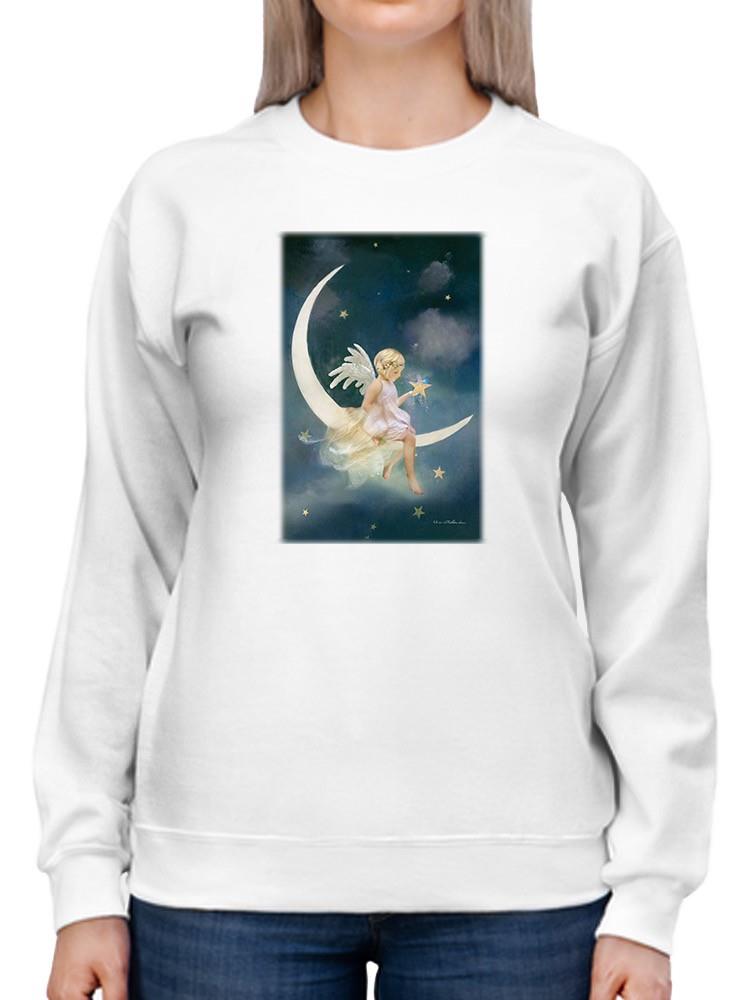 Angel Of Dreams And Wishes Sweatshirt -Charlotte Bird Designs